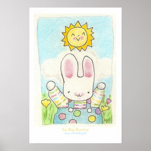 Zo Big Bunny Poster (Voorkant)