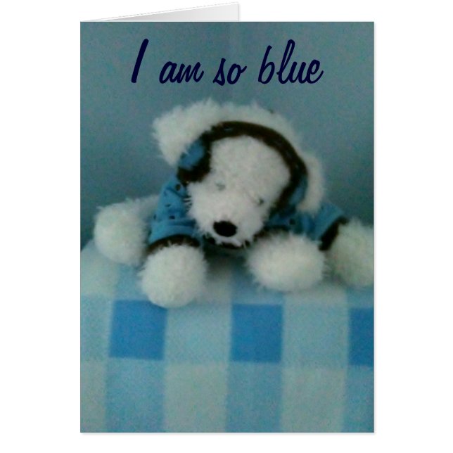 ZO BLauw EN EENZAAM ZONDER JOU (Voorkant)