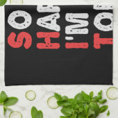 Zo blij ben ik vandaag 40e grappige 'Birthday Gift Theedoek (Gevouwen)