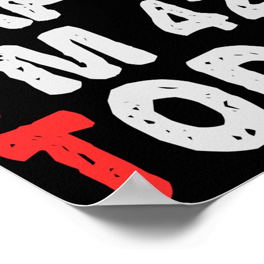 Zo blij dat ik 42e ben vandaag grappige Birthday G Poster (Hoek)