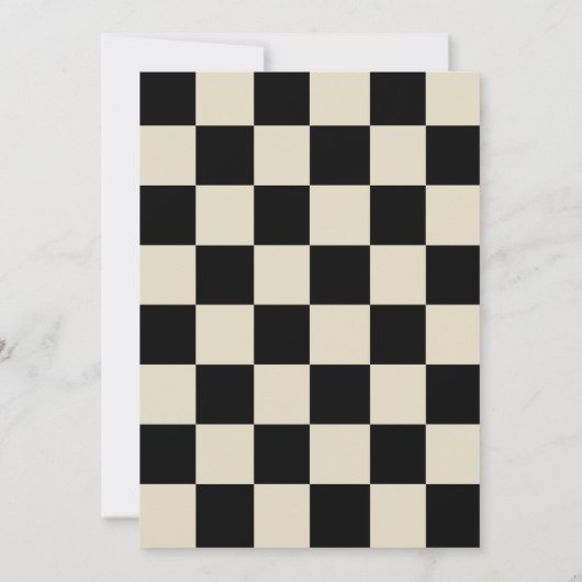 Zo blij dat ik 60 stoutmoedige Beige 60ste verjaar Kaart (Achterkant)