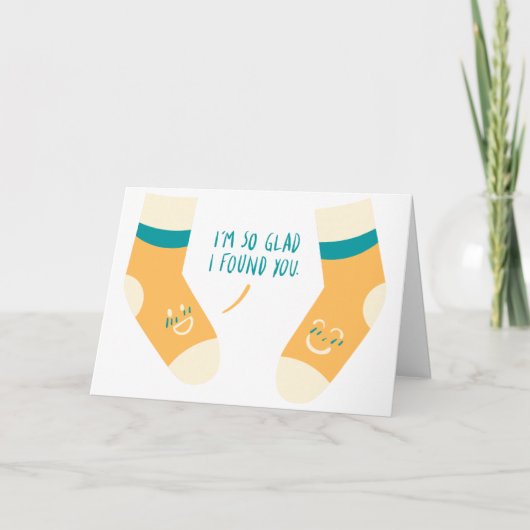 Zo blij dat ik je gevonden heb kaart (Voorkant)