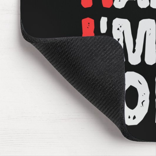 Zo blij dat ik vandaag 49e ben grappige Birthday G Muismat (Hoek)