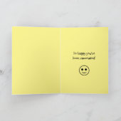 Zo blij dat je bent gevaccineerd tegen COVID-Kaart Kaart (Binnen)