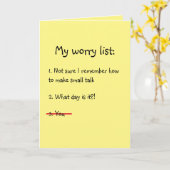 Zo blij dat je bent gevaccineerd tegen COVID-Kaart Kaart (Gele Bloem)