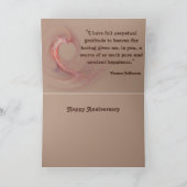 Zo blij samen twee inhoud katten Jubileum Kaart (Binnen)