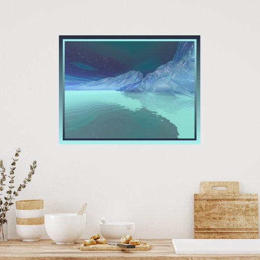 Zo Blue Tonight Poster (Keuken)