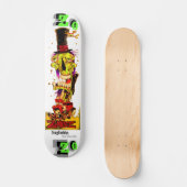 ZO Board by Scorch Studios USA Persoonlijk Skateboard (Voorkant)