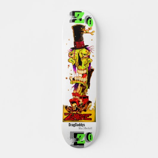 ZO Board by Scorch Studios USA Persoonlijk Skateboard (Voorkant)
