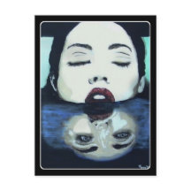 ‘Zo boven, zo beneden’ schilderij op een