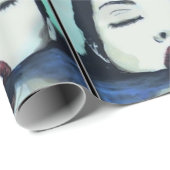 ‘Zo boven, zo beneden’ schilderij op een Cadeaupapier (Rol Hoek)