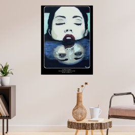 ‘Zo boven, zo beneden’ schilderij op een Poster