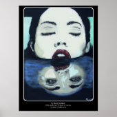 ‘Zo boven, zo beneden’ schilderij op een Poster (Voorkant)