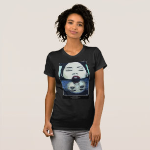 ‘Zo boven, zo beneden’ schilderij op een T-shirt
