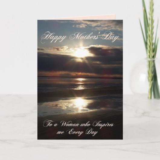 ZO BOVEN, ZO ONDER MOEDERDAG KAART (Voorkant)