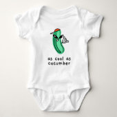 Zo cool als komkommer - Baby Bodysuit (Voorkant)