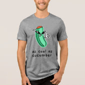 Zo cool als komkommer - Shirt (Voorkant)