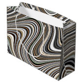 ZO COOL Chic Trendy Patroon Large Cadeautasje (Achterkant Gekanteld)