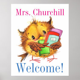 Zo Cute Teacher Poster - SRF