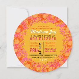 ZO DAG Bat Mitzvah Uitnodiging