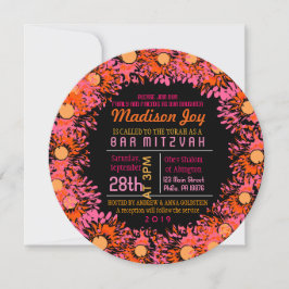 ZO DAG Bat Mitzvah Uitnodiging