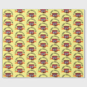 "Zo dankbaar dat ik langs mijn kant ga" Koreaanse  Cadeaupapier (Vlak)