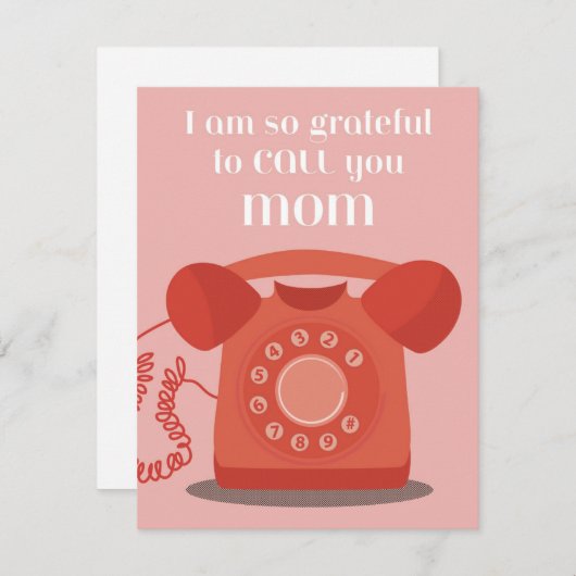 Zo Dankbaar Feestdagenkaart (Voorkant / Achterkant)