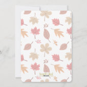 "Zo dankbaar" Thanksgiving foto Feestdagenkaart (Achterkant)