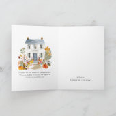 Zo dankbaar voor jou | Herfst Baby shower Bedankkaart (Binnen)