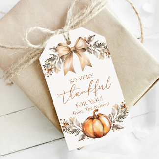 Zo Dankbaar Voor Jou Herfst Cadeaubijsluiter Cadeaulabel