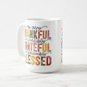 Zo Dankbare Herfst Koffiemok (Voorkant links)