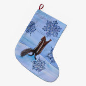 Zo dichtbij. grote kerstsok (Voorkant (Hangend))