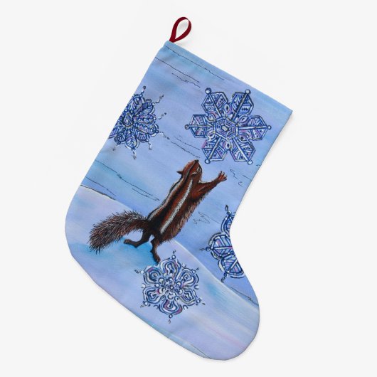 Zo dichtbij. grote kerstsok (Voorkant (Hangend))