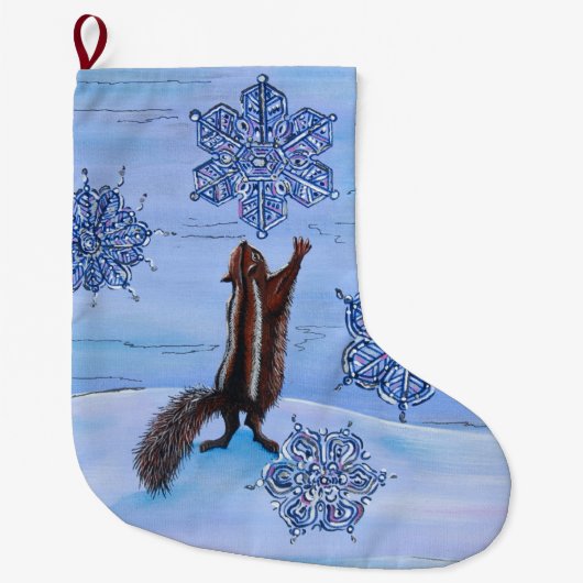 Zo dichtbij. grote kerstsok (Voorkant)