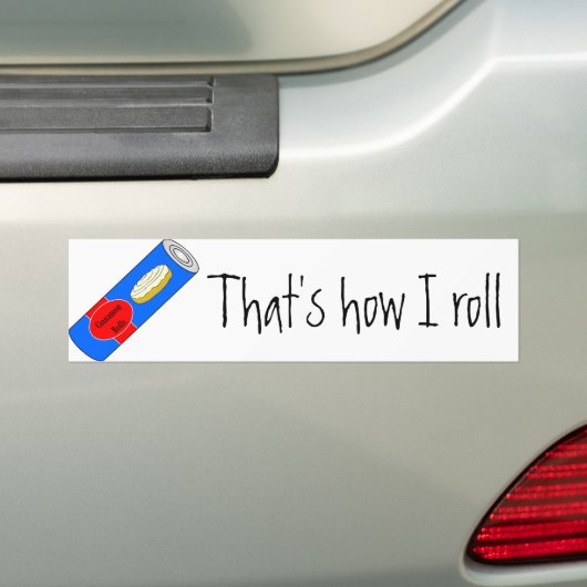 Zo draai ik Bumpersticker (Op auto)