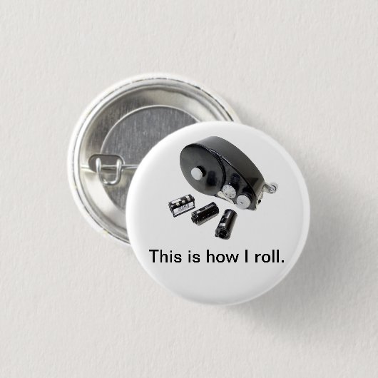 Zo draai ik de knop ronde button 3,2 cm (Voorkant /achterkant)