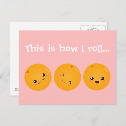 Zo draai ik Oranje stijl Briefkaart (Voorkant / Achterkant)