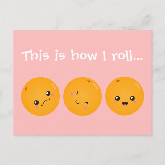 Zo draai ik Oranje stijl Briefkaart (Voorkant)