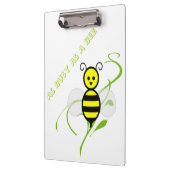 Zo druk als bijen klembord (Links)