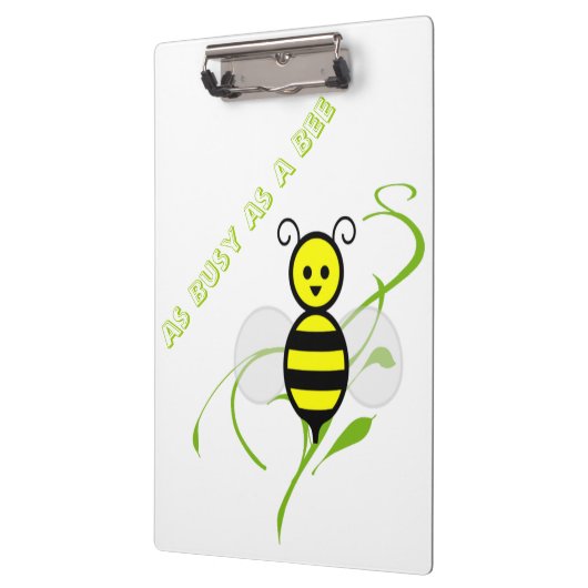 Zo druk als bijen klembord (Links)