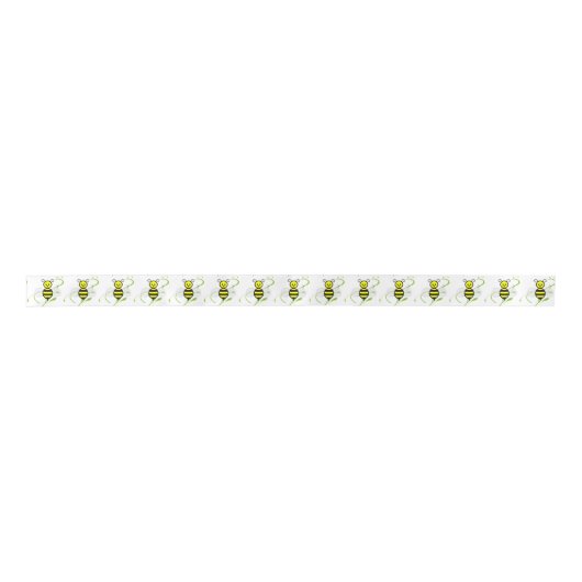 Zo druk als een bijenlint satijnen lint (Voorkant)