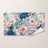 ZO DUIDELIJKE kleurrijke flora Bad Handdoek (Handdoek)