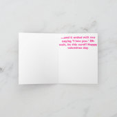 Zo één dag begon ik werkelijk deze novelle…. feestdagen kaart (Binnen)