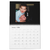 Zo eenvoudig als 1 tot 12 uw eigen zwarte fotokale kalender (Jan 2026)