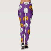 Zo eng Happy Halloween Leggings (Achterkant)