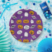 Zo eng Happy Halloween Papieren Bordje (Feest)