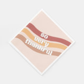 Zo erg bedankt luidop papier servet (Hoek)