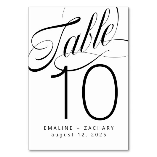 Zo Fancy Tent van de Lijst van het Aantal Kaart (Achterkant)