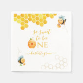 Zo fijn om één bijendag te zijn servet (Voorkant)