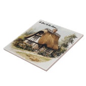 Zo fijn om thuis te zijn tegeltje (Zijkant)